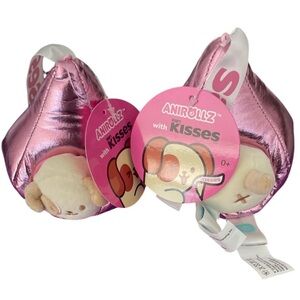 Puppiroll Pink Kisses Small Plush